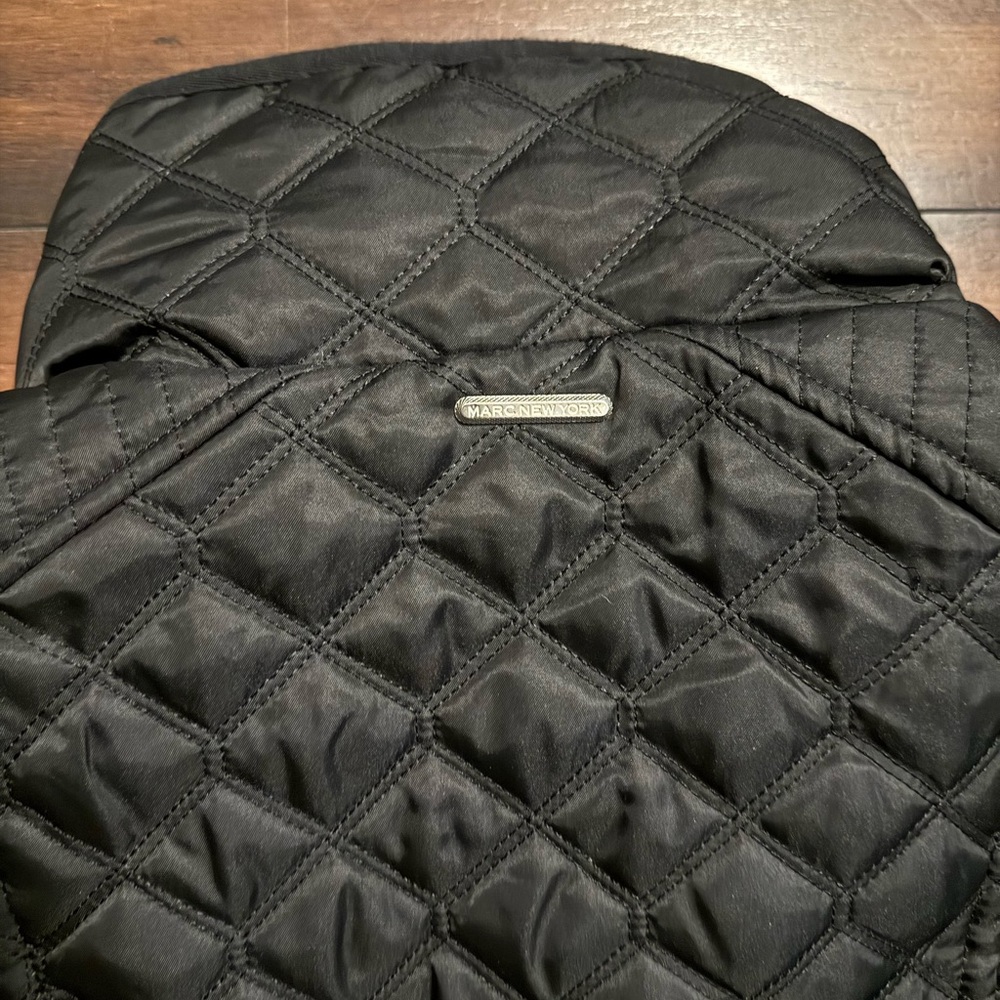 Marc New York by Andrew Marc Women's Brighton Quilted Black Jacket Coat - Picture 8 of 10